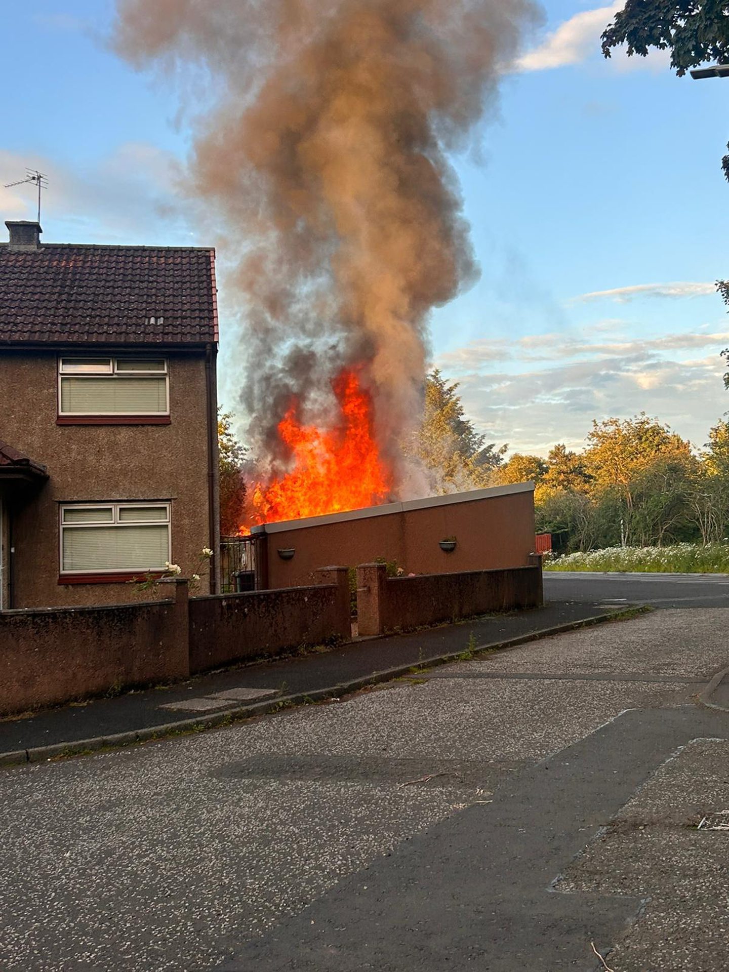 Fire at Hill View, Glenrothes