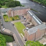 Flat inside 1700s Perthshire mill with stunning riverside location for sale