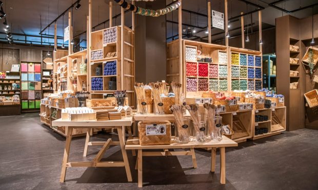 Søstrene Grene stores are designed in a 'labyrinth-style' layout. Image: Søstrene Grene