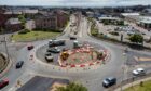 Progress at Guthrie Port roundabout in A Place for Everyone. Image: Kim Cessford/DC Thomson