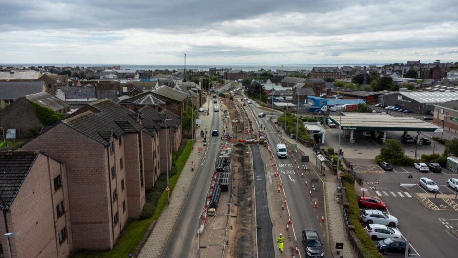 Arbroath Place for Everyone active travel scheme.