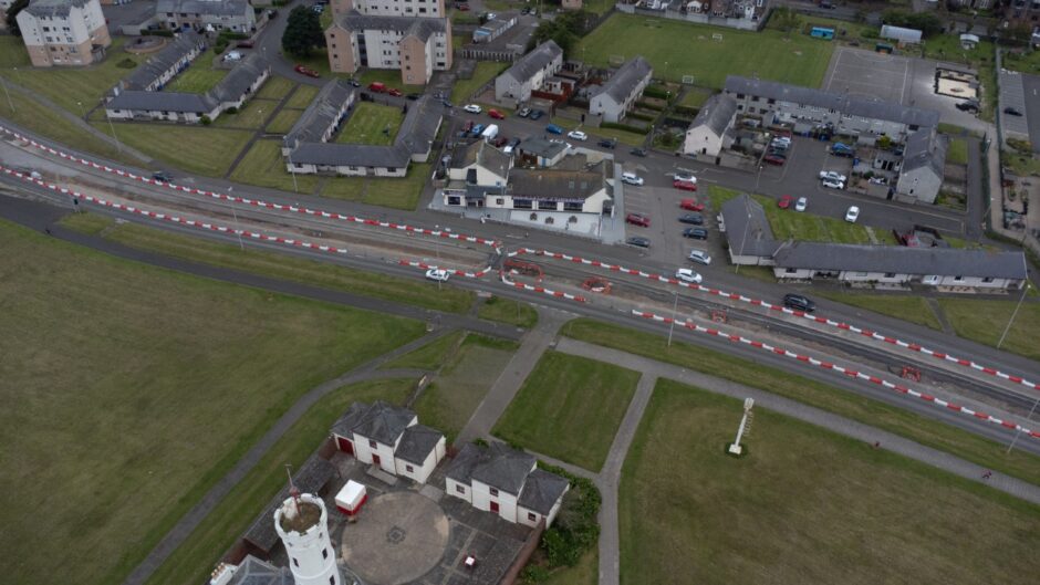 Progress on A Place for Everyone Arbroath active travel scheme.