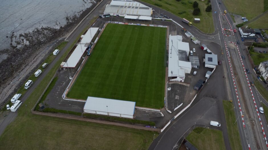 A Place for Everyone will pass Gayfield Park in Arbroathh.