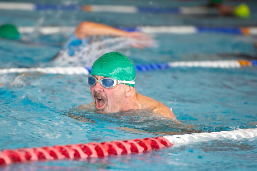 Action shots from Forfar triathlon.