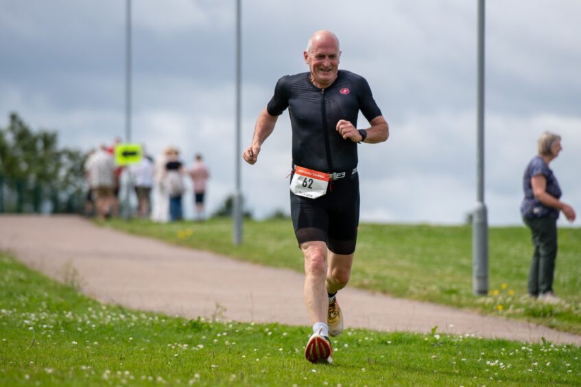 Action shots from Forfar triathlon.