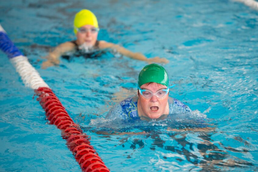 Action shots from Forfar triathlon.