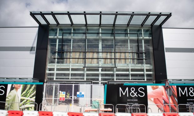 New M&S store, Gallacher Retail Park,  Image: Kim Cessford / DC Thomson