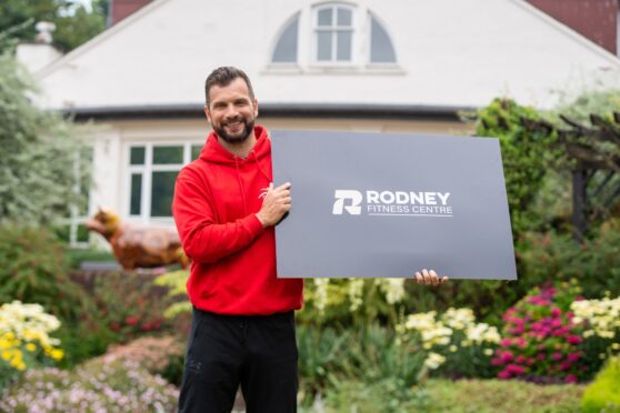 Kevin Cuthbert smiling outside Rodney Pavilion