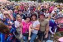 music fans at Rewind festival at Scone