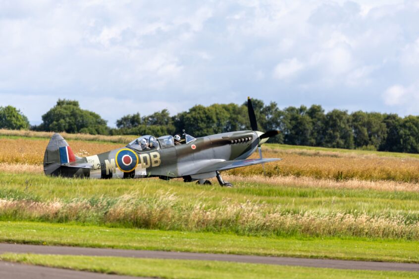 The iconic Spitfire.