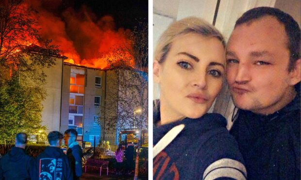 Couple admit starting devastating fire at Lochgelly flats