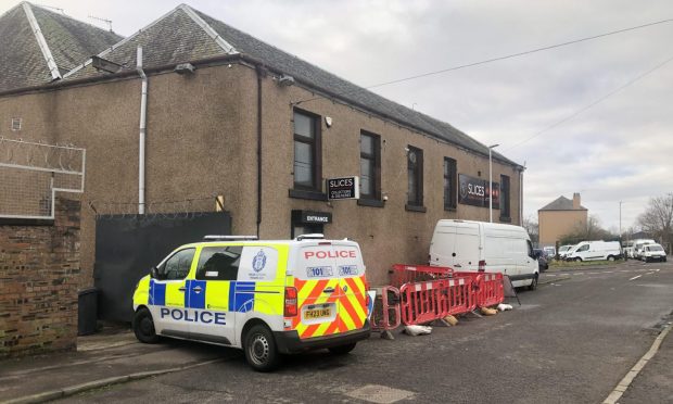 Police on Lorne Street