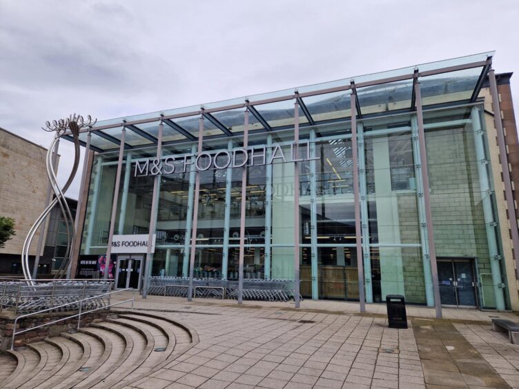 The existing food hall at the Gallagher Retail Park.