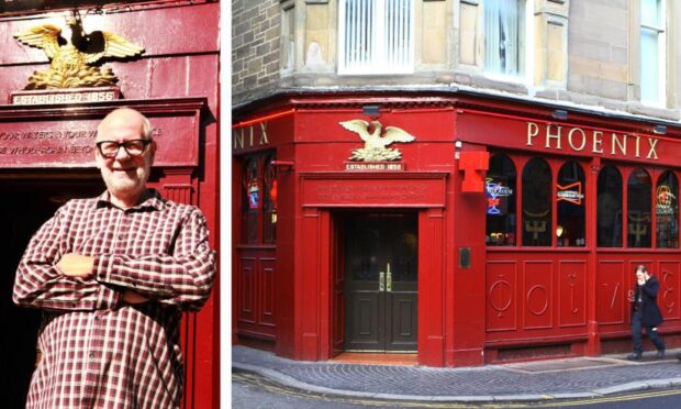 Alan Bannerman has sold the Phoenix in Dundee. Image: DC Thomson