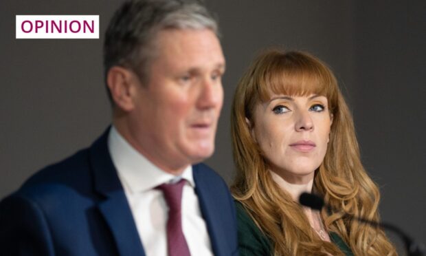 Angela Rayner and Keir Starmer. Image: PA