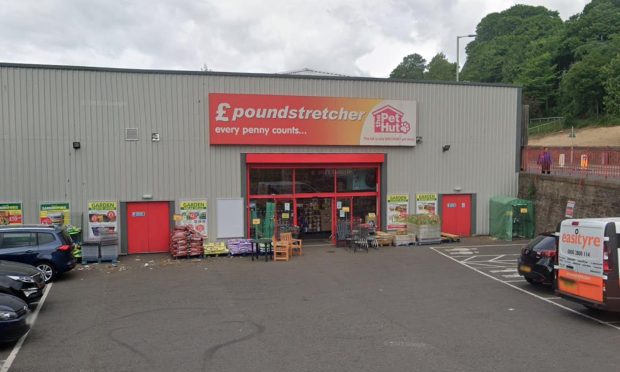 Poundstretcher on Lochee Road in Dundee.