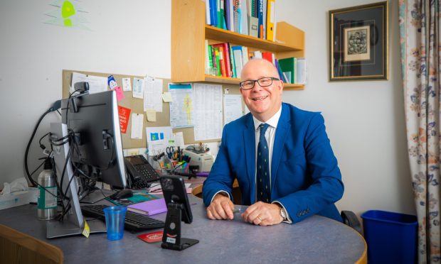 Dr Andrew Buist has retired from his job as a Blairgowrie GP.