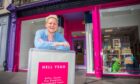 The manager of the Hell Yeah store on Perth's High Street, Claire Gardiner, has seen recent success after moving further down the street.  Image: Steve MacDougall/DC Thomson