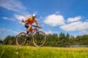 Andrew Simpson of Dundee Thistle Cycling Club likes the new course. Image: Steve MacDougall/DC Thomson