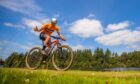 Andrew Simpson of Dundee Thistle Cycling Club likes the new course. Image: Steve MacDougall/DC Thomson