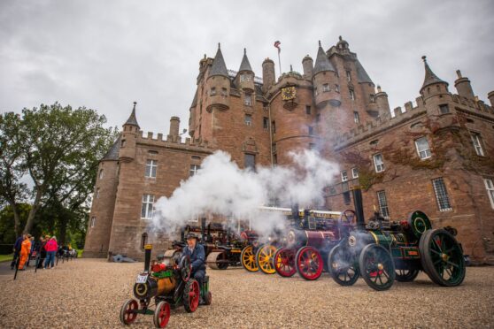 Every type of vehicle since the age of steam is on display at Glamis Extravaganza. Image: Steve MacDougall/DC Thomson