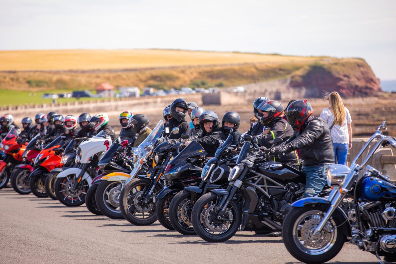 VIDEO Riding in the Steven Donaldson memorial run