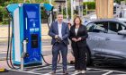 The Myrekirk EV Charging Hub was opened in Dundee earlier this month. Supplied by Stuart Nicol.