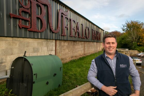 Buffalo Farm director Steven Mitchell. Image: Steve Brown/DC Thomson