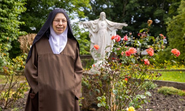 Sister Teresa is one of 21 nuns in Dysart Carmel. Image: Steve Brown/DC Thomson.