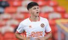 Samuel Cleall-Harding in action for Dundee United