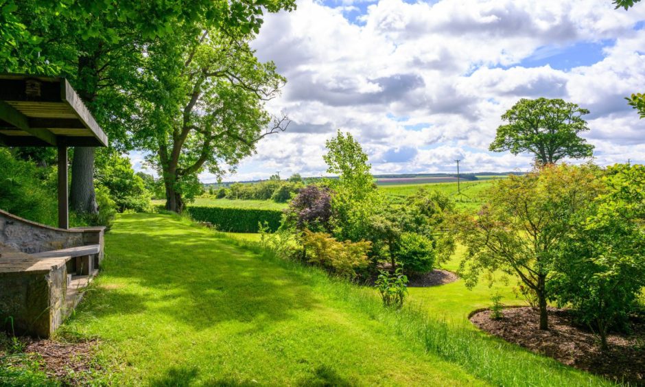 Sunfield House has a garden that stretches to 1.2 acres.