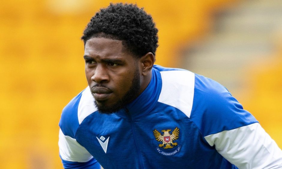 St Johnstone defender, Andre Raymond.