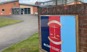 Bulford Military Court Centre in Wiltshire. Image: Ministry of Defence