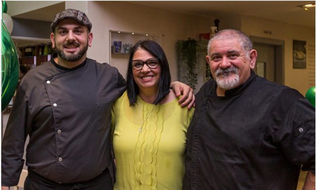 Fabio Teti, left, runs Casa Mia with parents Silvana and Joseph.