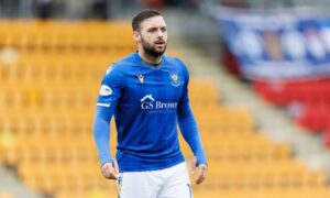 Drey Wright was left out of the St Johnstone team in midweek.