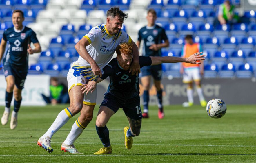 Ryan McGowan was dropped and transfer-listed after St Johnstone lost to Ross County early in the season.