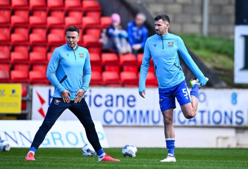 Andy Considine and Ryan McGowan were dressing room leaders at McDiarmid Park. 