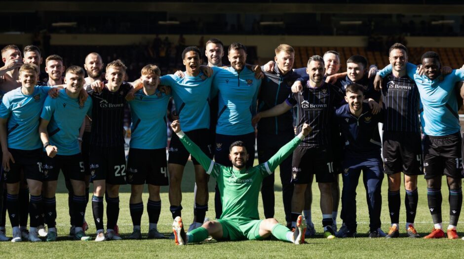 St Johnstone secured their Premiership status in dramatic fashion. 