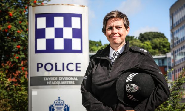 Chief Superintendent Nicola Russell, divisional commander for Tayside. Image Mhairi Edwards/DC Thomson