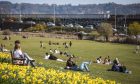Dundee could expect warmer summers. Image: Mhairi Edwards/DC Thomson