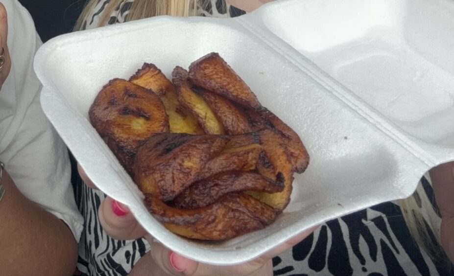 The plantain from Abule Tiwa, Dundee.