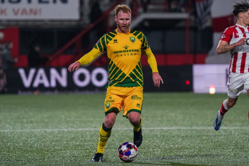 Van der Sande in full flow for ADO den Haag