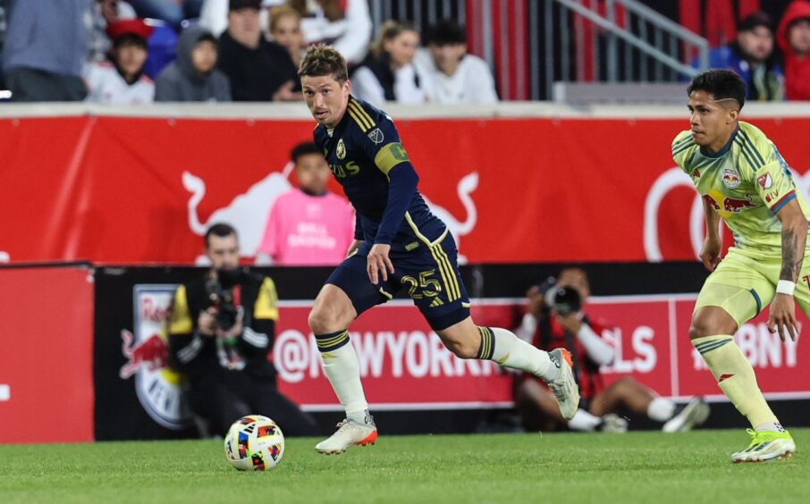Ryan Gauld in full flow for the Vancouver Whitecaps