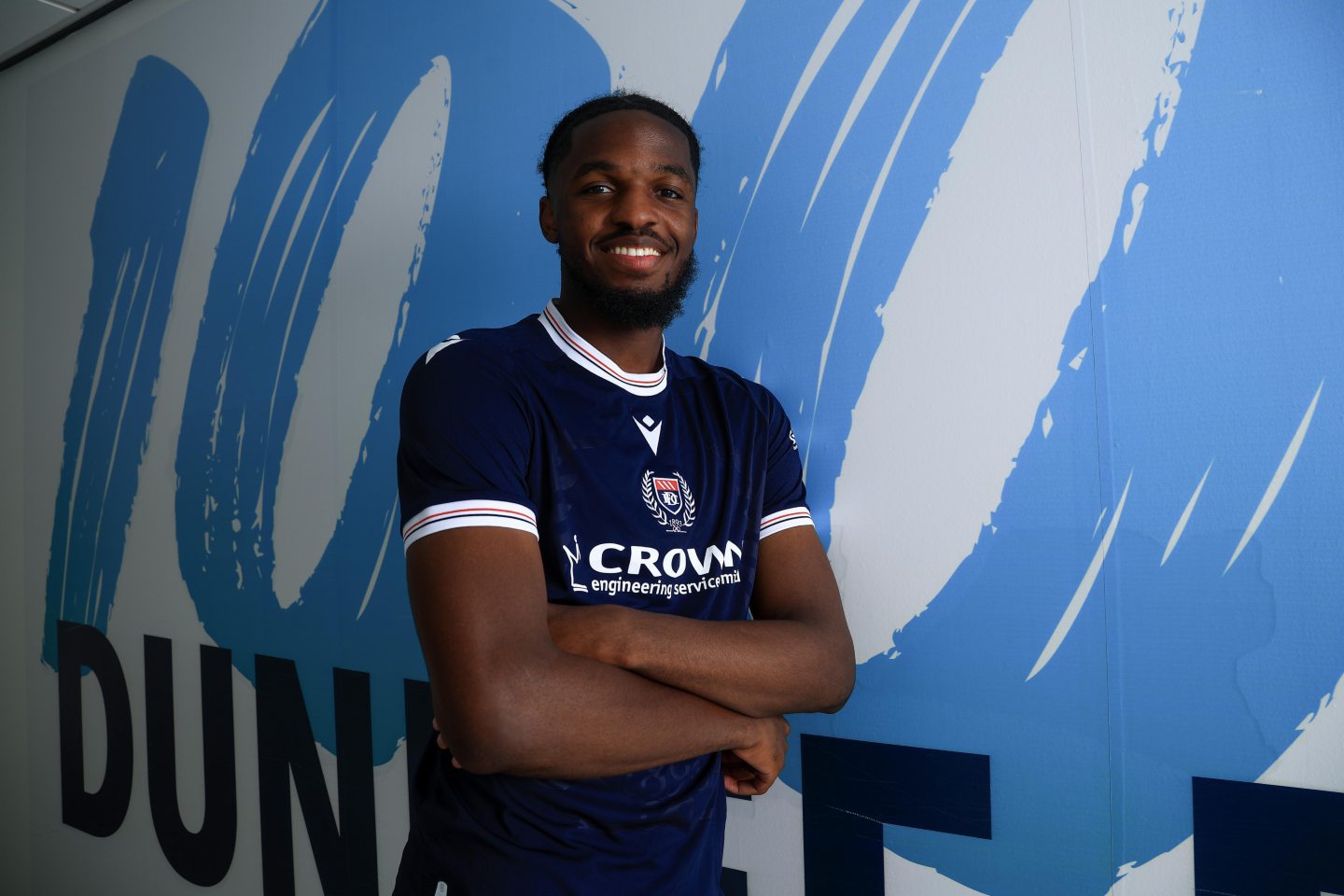 Billy Koumetio in Dundee colours. Image: Dundee FC