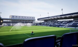 An image of Dundee's planned new stadium at Camperdown Park. Image: Holmes Miller Architects. .. George Cran/DCT Media Date; 20/08/2024