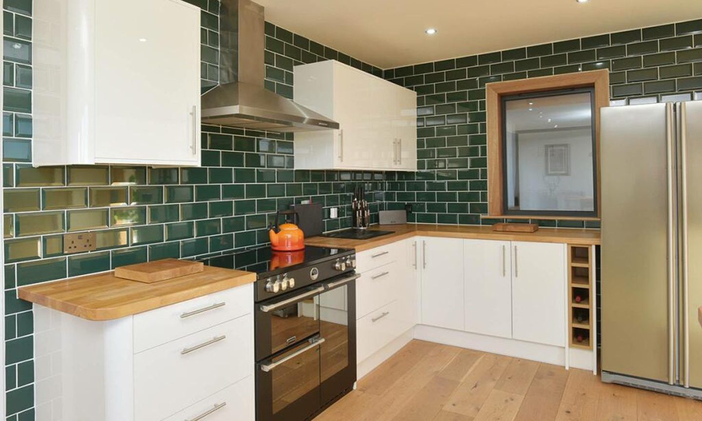 Kitchen at Dean Park House near Dunfermline.