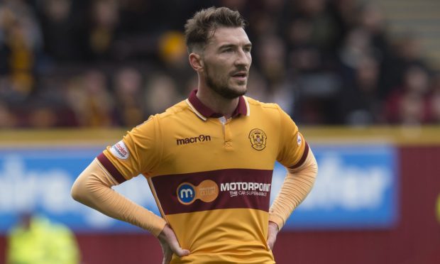 Craig Clay in action during his spell with Motherwell.