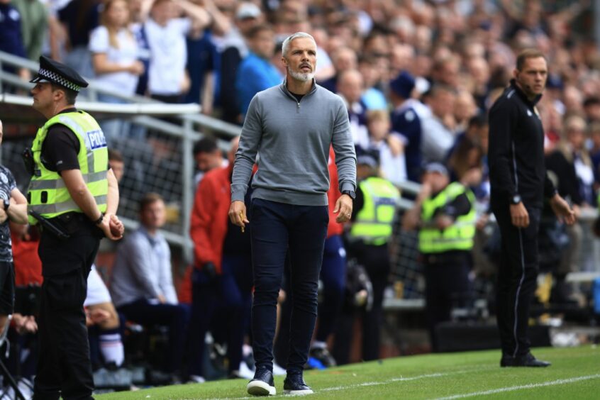 Jim Goodwin praised the conduct of the majority of fans