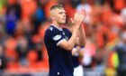 Luke Graham made his Premiership debut at Tannadice last weekend. Image: David Young/Shutterstock