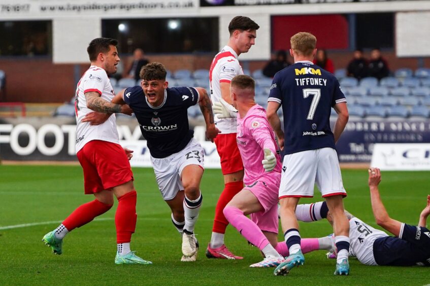 Seb Palmer-Houlden opened the scoring. Image: David Young/Shutterstock